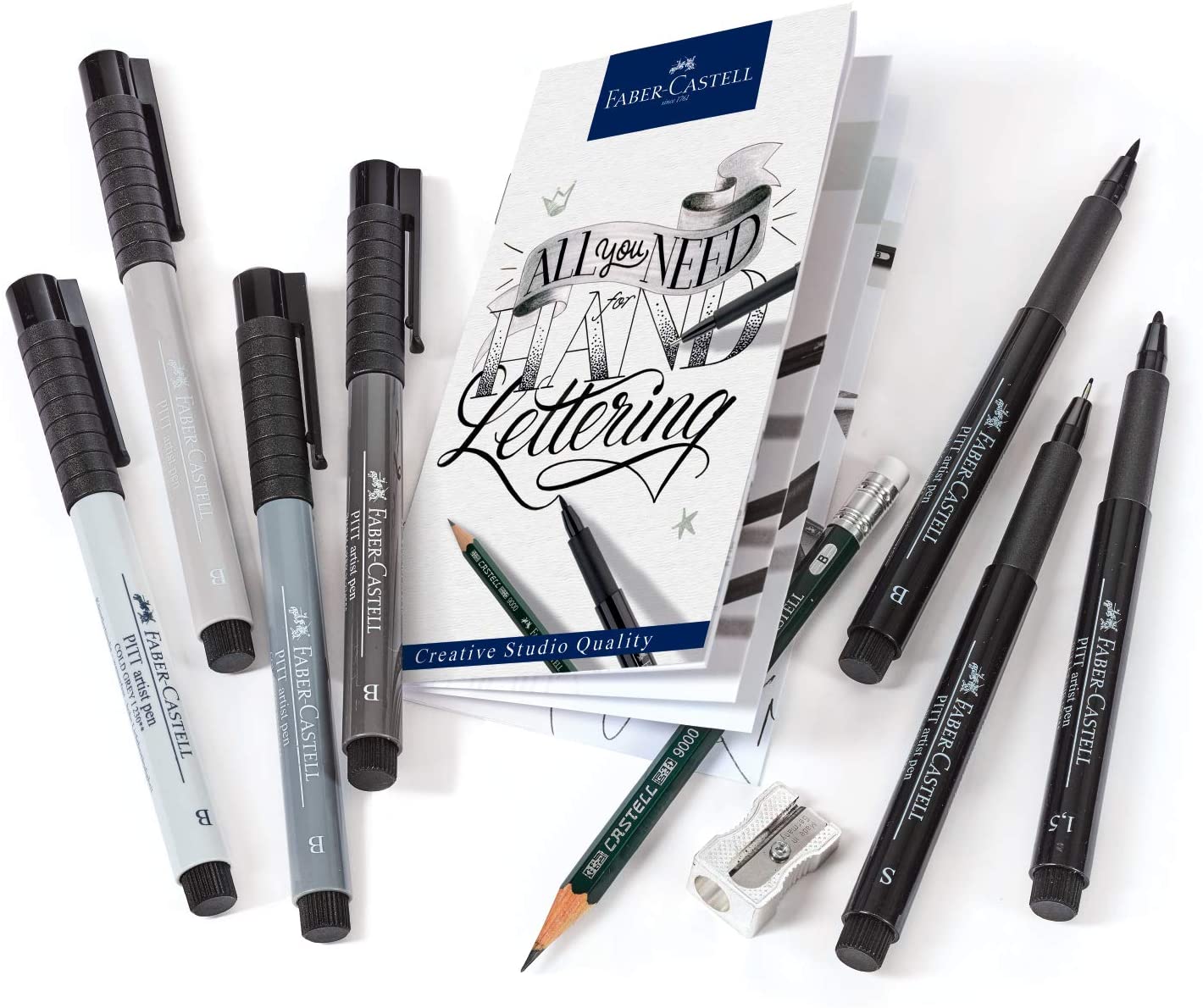 FABER-CASTELL India ink Pitt  Artist Pen Lettering - Al Masam Stationery LLC