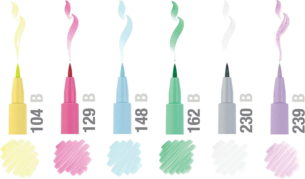FABER-CASTELL PITT artist pen B Pastel colours - Al Masam Stationery LLC