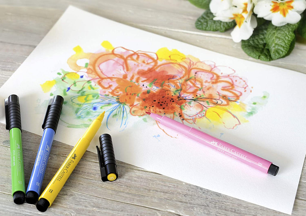 FABER-CASTELL PITT ARTIST Pen Broad - (Pack of 48) - Al Masam Stationery LLC