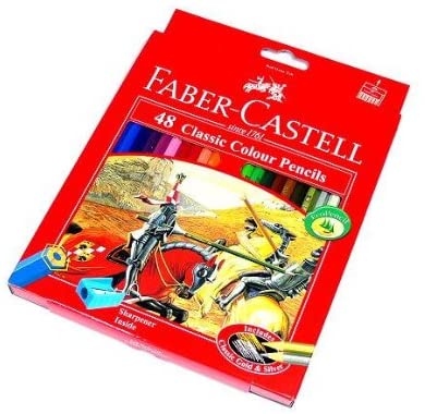 FABER-CASTELL C/COLPENCIL 48L H/TAB - Al Masam Stationery LLC Main image