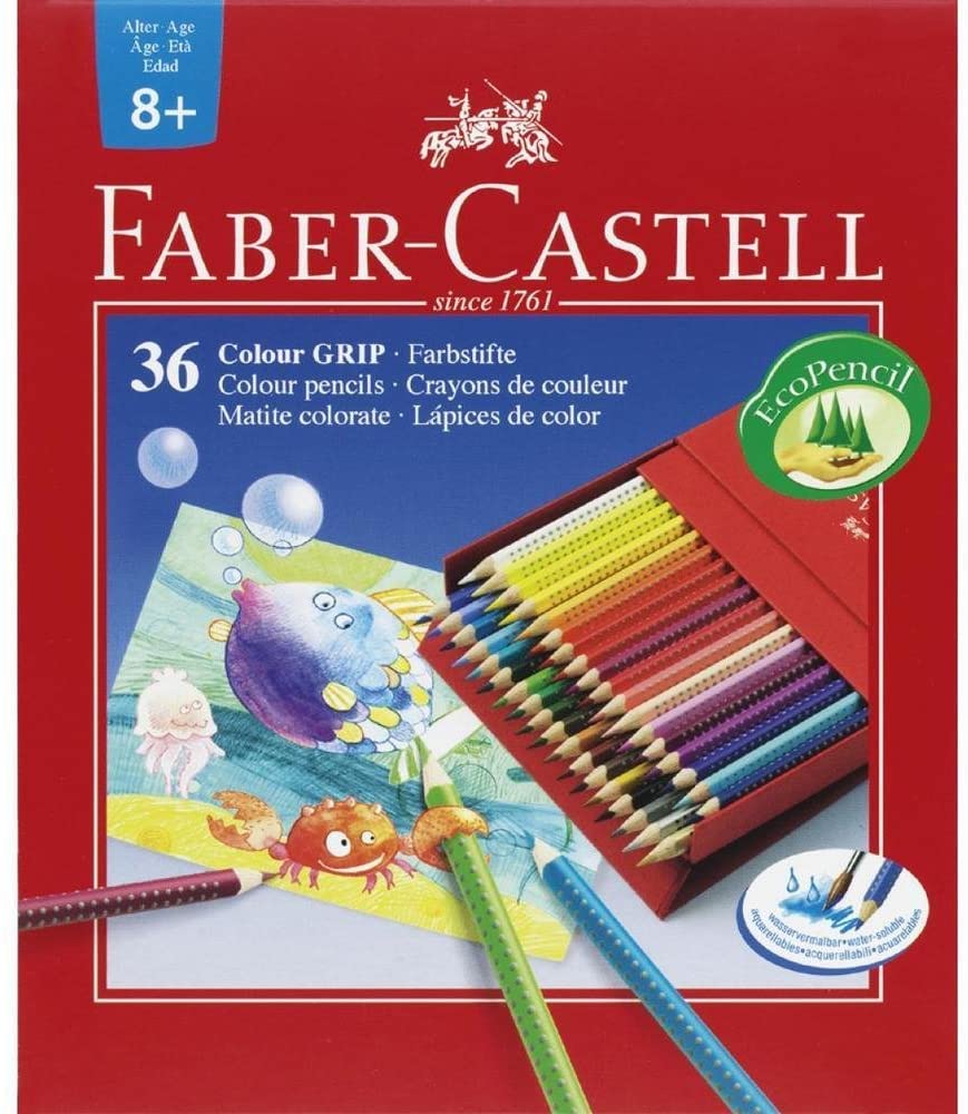 FABER-CASTELL Col.pencil Colour GRIP studio - Al Masam Stationery LLC Main image