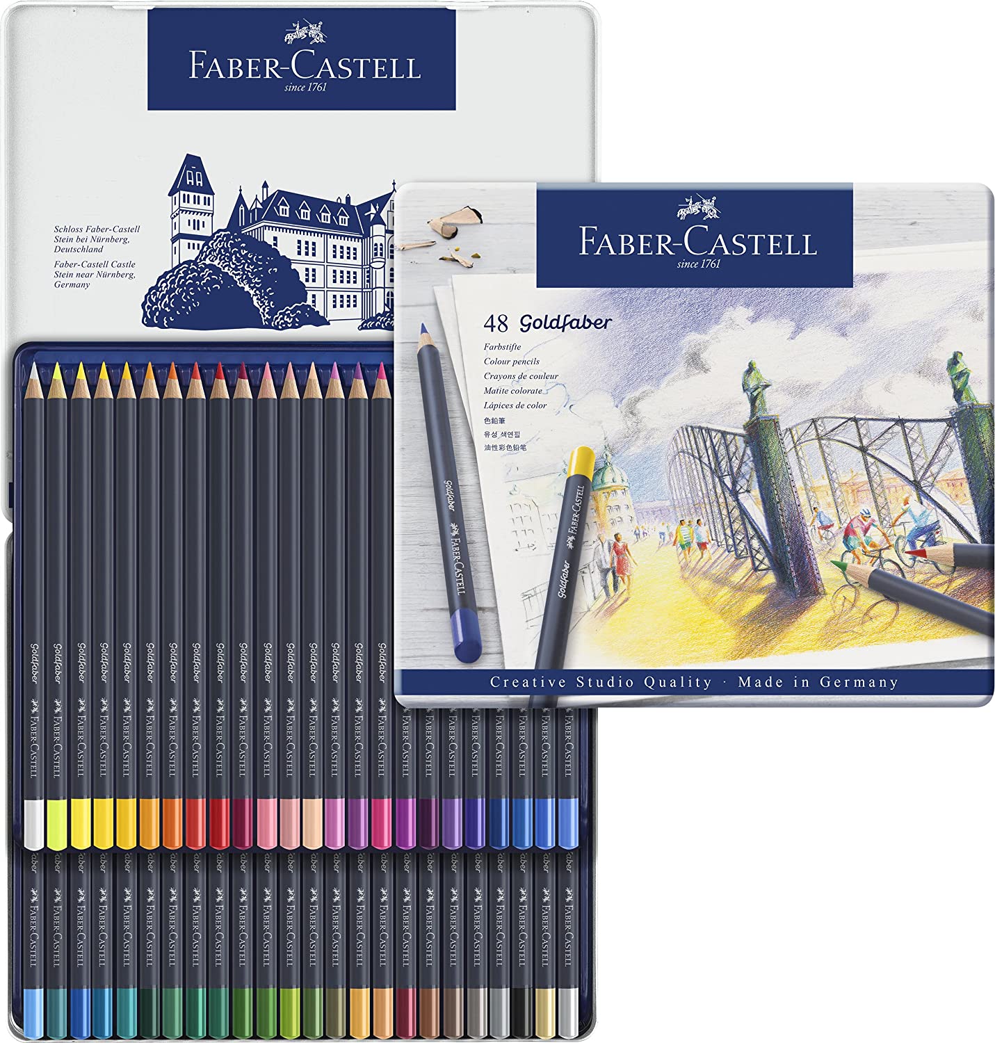 FABER-CASTELL Colour pencil perm. Goldfaber - Al Masam Stationery LLC