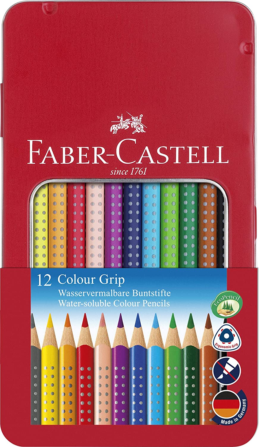 FABER-CASTELL GRIP COL.PENCIL - Al Masam Stationery LLC Main image