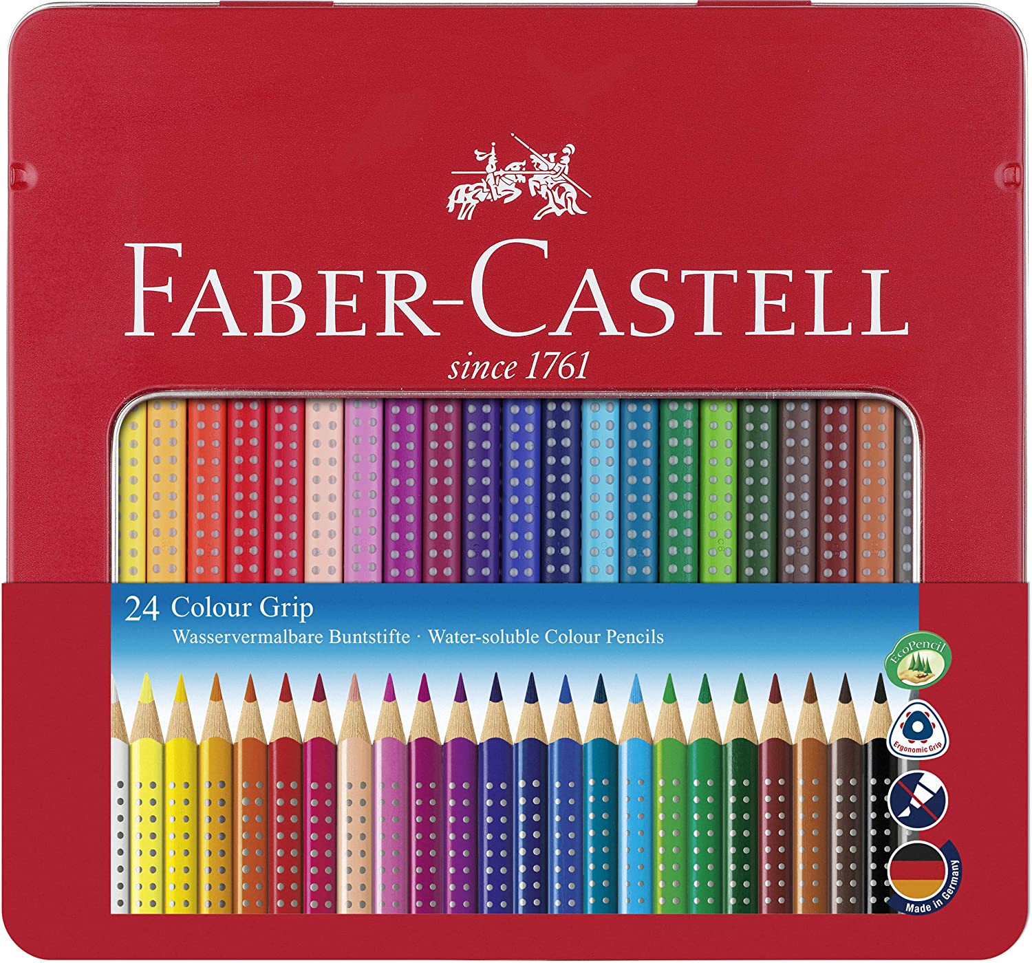 FABER-CASTELL GRIP COL.PENCIL - Al Masam Stationery LLC Main image