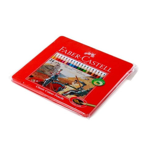 FABER-CASTELL Metal Tin 24 Color Classic Line-(115825) Secondary image