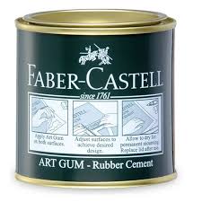FABER-CASTELL ART GUM 250ML TIN - Al Masam Stationery LLC Main image