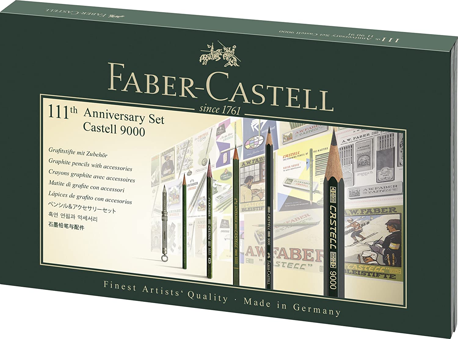 FABER-CASTELL Gift Set CASTELL 9000 - Al Masam Stationery LLC Main image