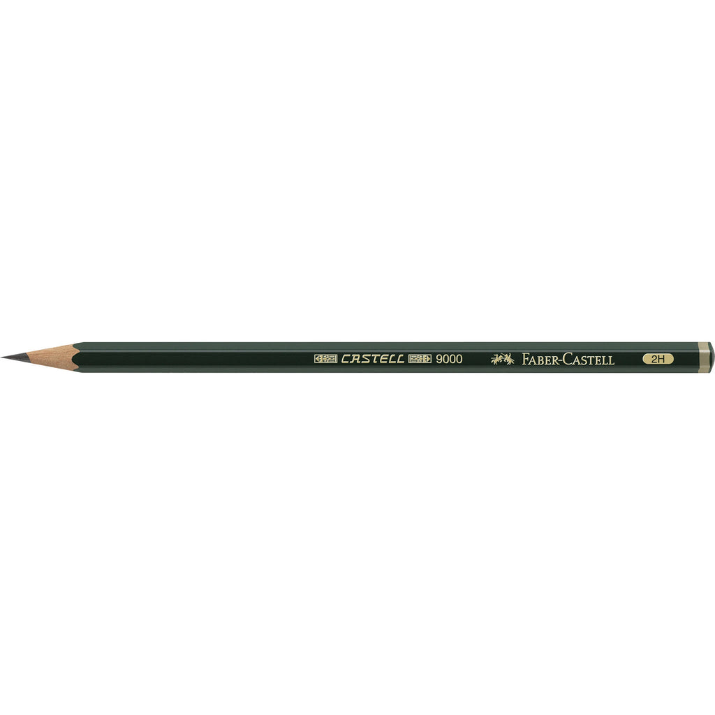 FABER-CASTELL GRAPHITE PENCIL CASTELL9000 2H - Al Masam Stationery LLC