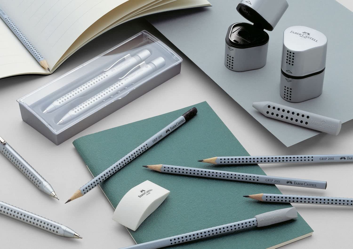 FABER-CASTELL GRIP PENCIL 2001 2H - Al Masam Stationery LLC Main image