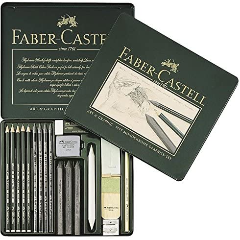 FABER-CASTELL PITT GRAPHITE SET - Al Masam Stationery LLC Main image