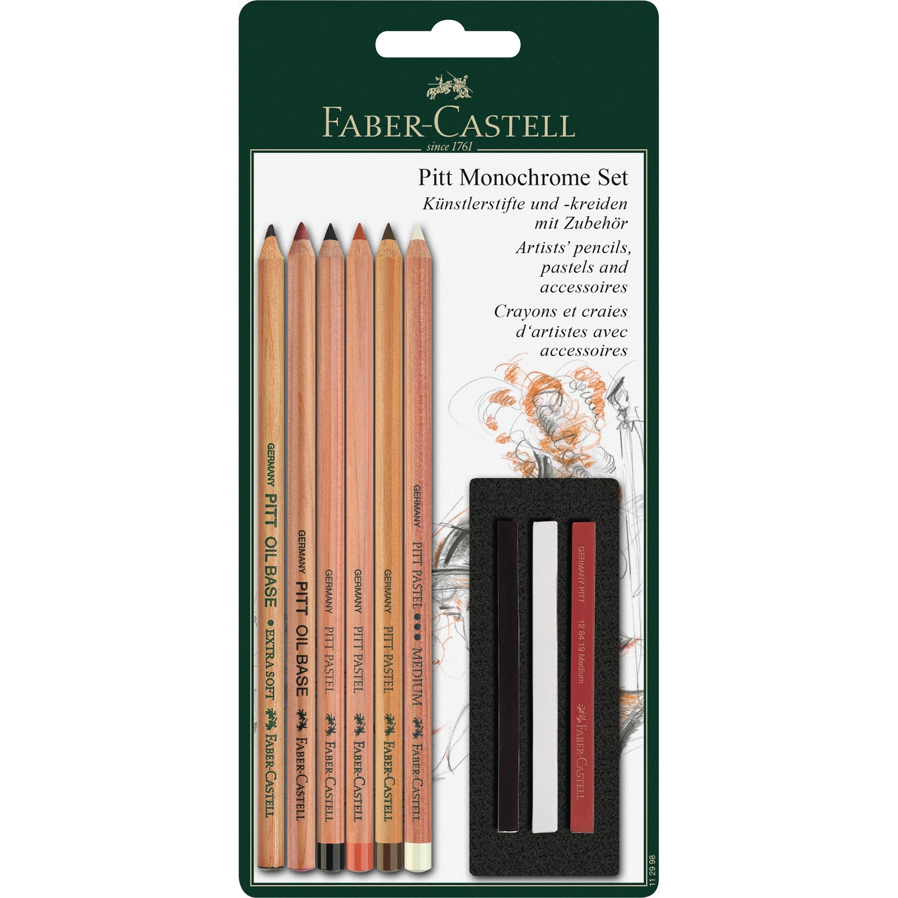 FABER-CASTELL Set PITT Monochrome BC - Al Masam Stationery LLC Main image