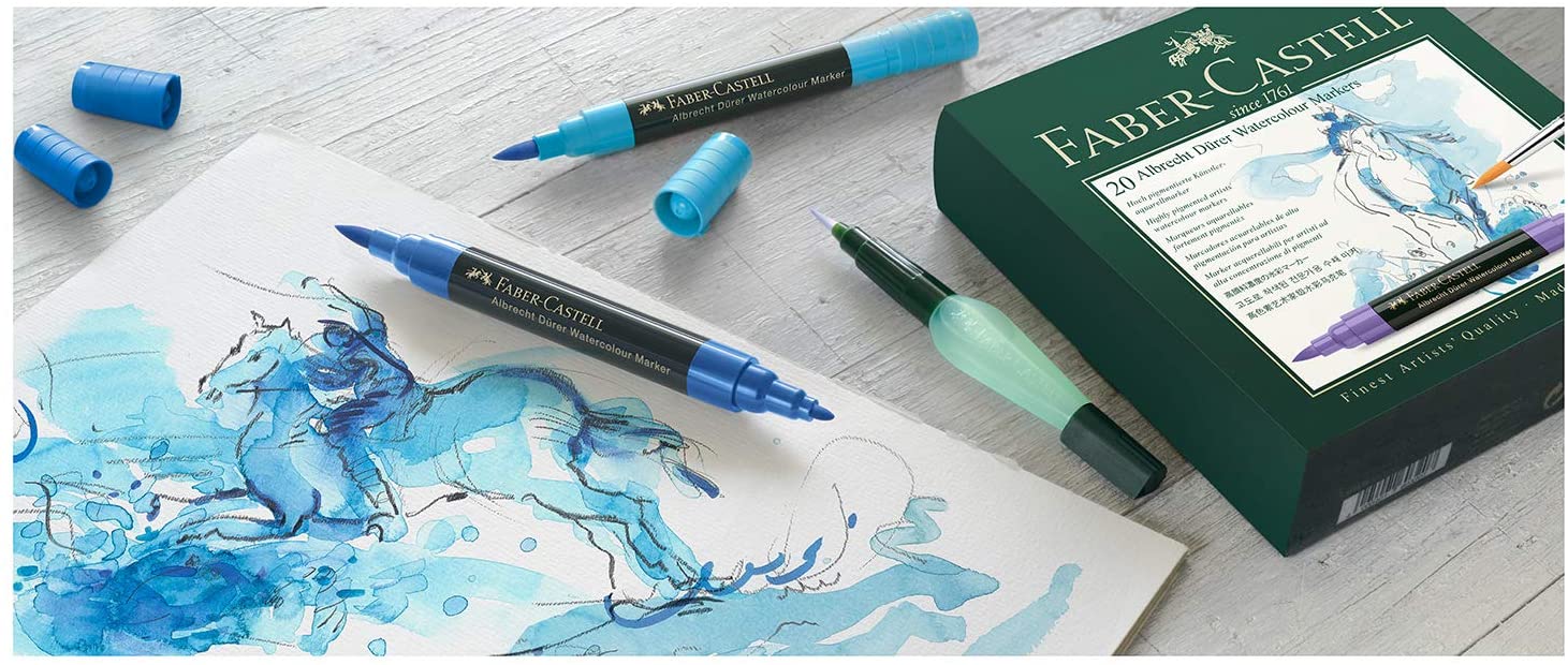 FABER-CASTELL Water colour Marker A. Durer - (FC160310) - Al Masam Stationery LLC