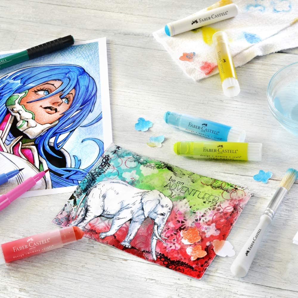 FABER-CASTELL Water sol.crayons Gelatos 33ct Gift set Secondary image