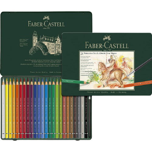 FABER-CASTELL Watercolour Pencil A.Durer Magnus - (Pack of 24) - Al Masam Stationery LLC Main image