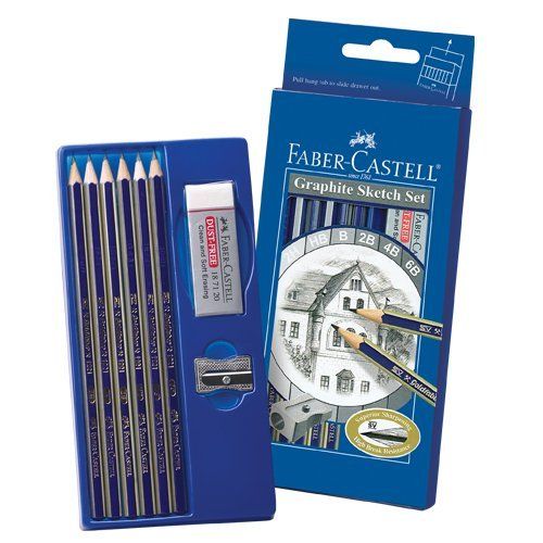 Gold Faber Degree Pencil Set Graphite Sketch Set - Al Masam Stationery LLC Main image