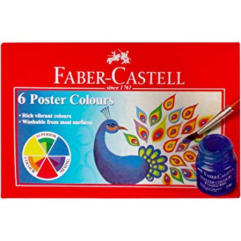 Poster Colours Set of 6 (141006) - Al Masam Stationery LLC Main image