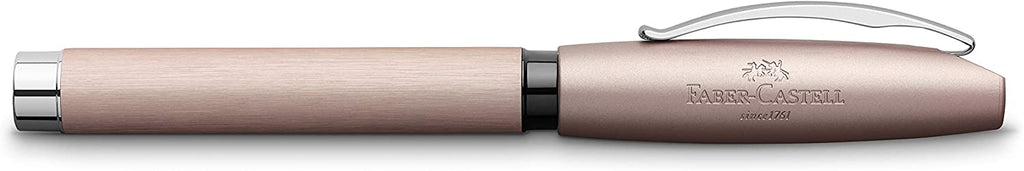 FABER-CASTELL Fountain Pen Essentio Aluminium Rose F - Al Masam Stationery LLC
