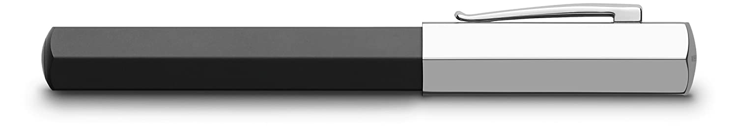 FABER-CASTELL Fountain pen Ondoro graphite black M Secondary image