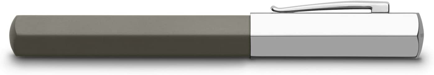 FABER-CASTELL Fountain pen Ondoro greybrown B - Al Masam Stationery LLC Main image