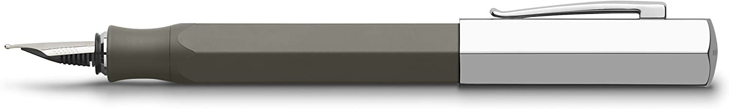 FABER-CASTELL Fountain pen Ondoro greybrown F Secondary image