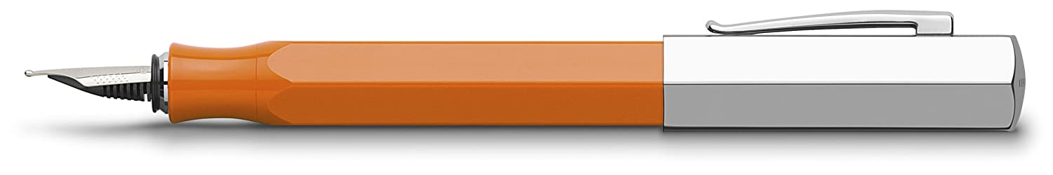 FABER-CASTELL FOUNTAIN PEN ONDORO M ORANGE - Al Masam Stationery LLC Main image