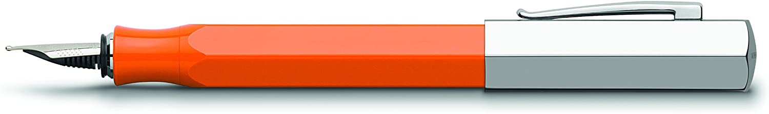 FABER-CASTELL FOUNTAIN PEN ONDORO ORANGE B - Al Masam Stationery LLC Main image