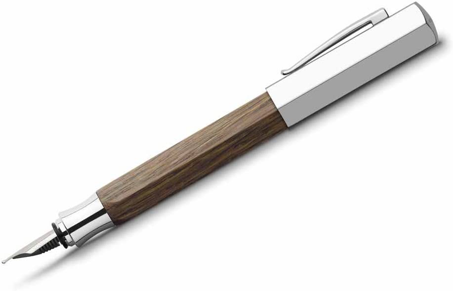 FABER-CASTELL Fountain pen Ondoro smoked oak B - Al Masam Stationery LLC Main image