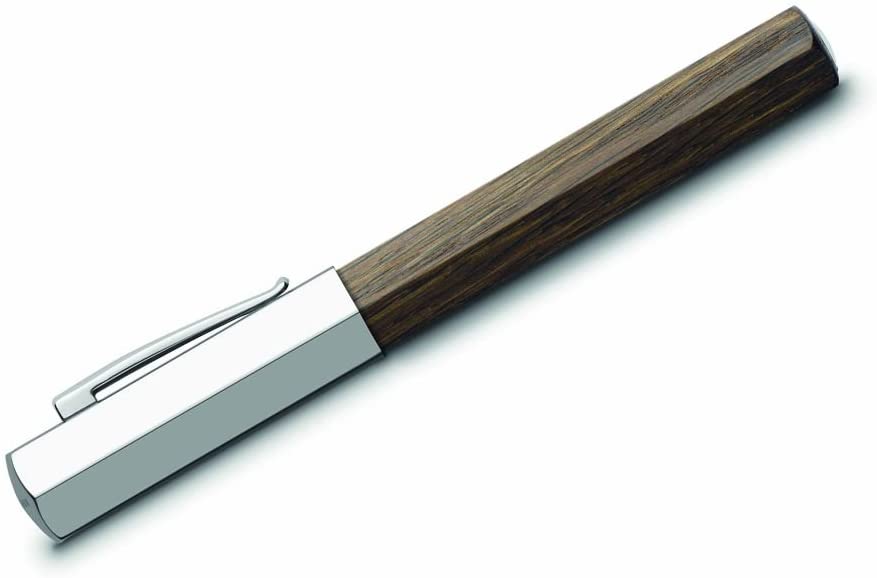 FABER-CASTELL Fountain pen Ondoro smoked oak EF - Al Masam Stationery LLC