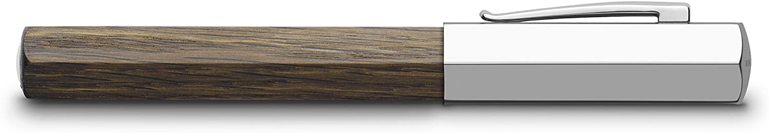FABER-CASTELL Fountain pen Ondoro smoked oak F Secondary image