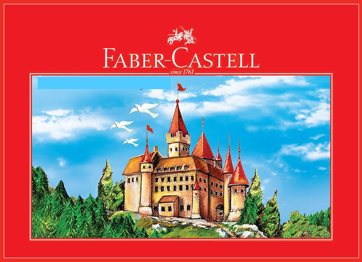 FABER-CASTELL Drawing Book 21 x 29.5 CM - Al Masam Stationery LLC Main image