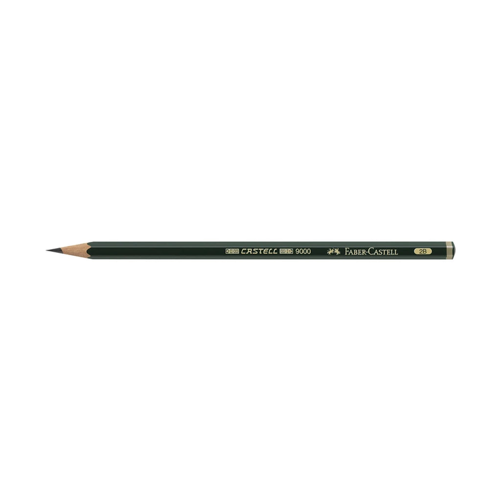 FABER-CASTELL GRAPHITE PENCIL CASTELL 9000 2B - Al Masam Stationery LLC