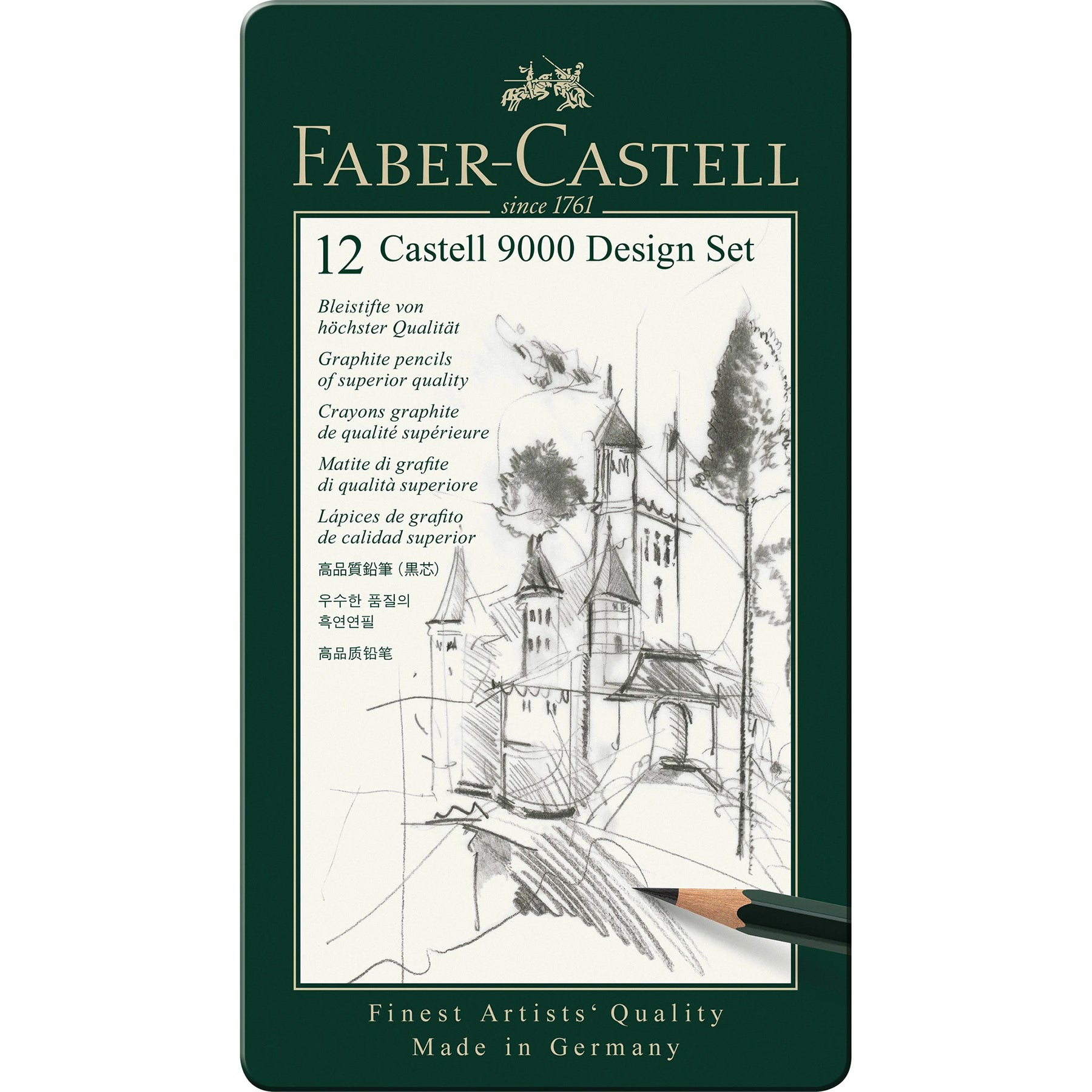 FABER-CASTELL Graphite Pencil Castell 9000 Design Set - Al Masam Stationery LLC Main image