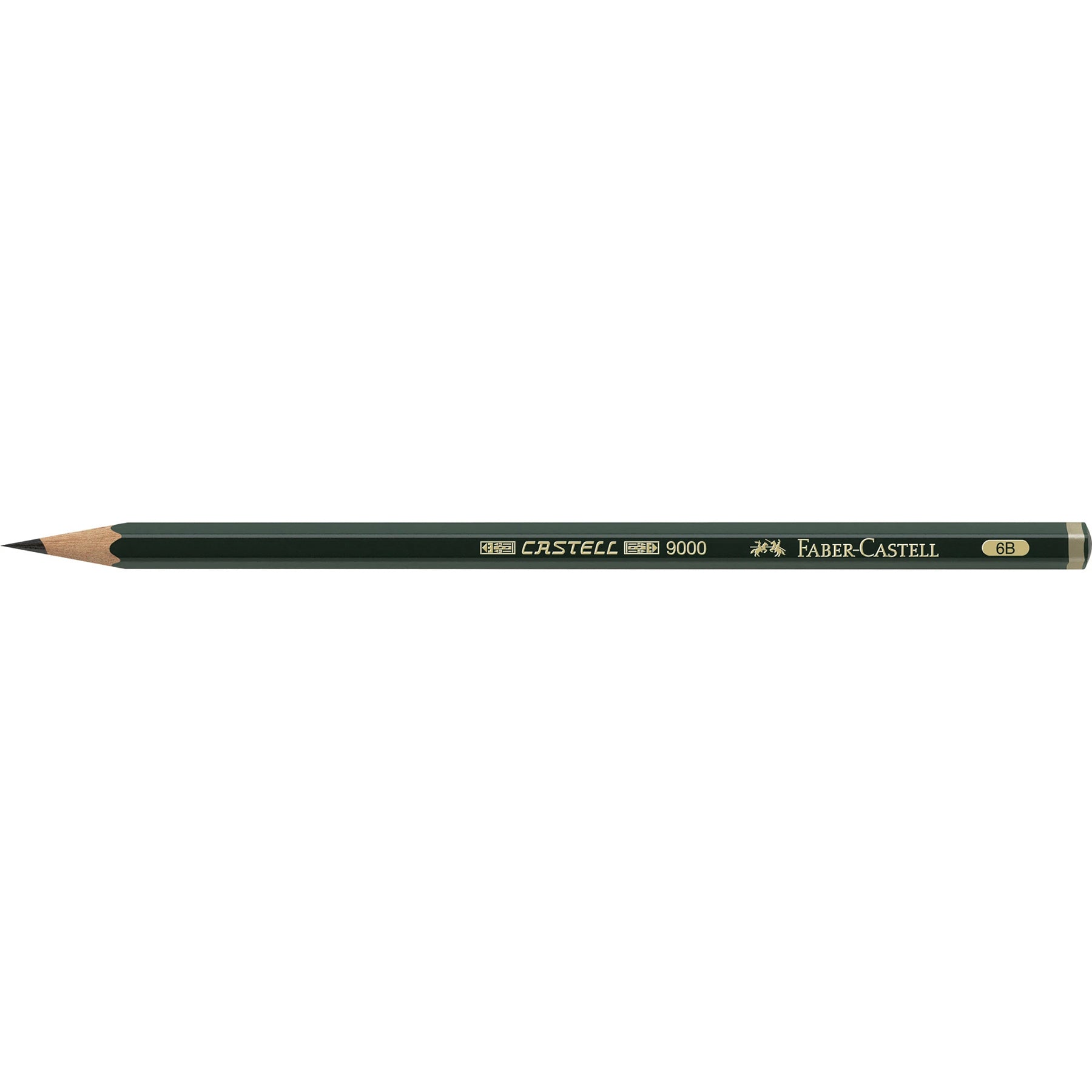 FABER-CASTELL GRAPHITE PENCIL CASTELL9000 6B - Al Masam Stationery LLC Main image
