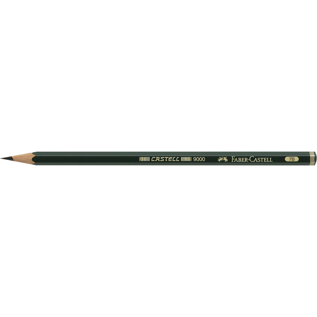 FABER-CASTELL GRAPHITE PENCIL CASTELL9000 7B - Al Masam Stationery LLC
