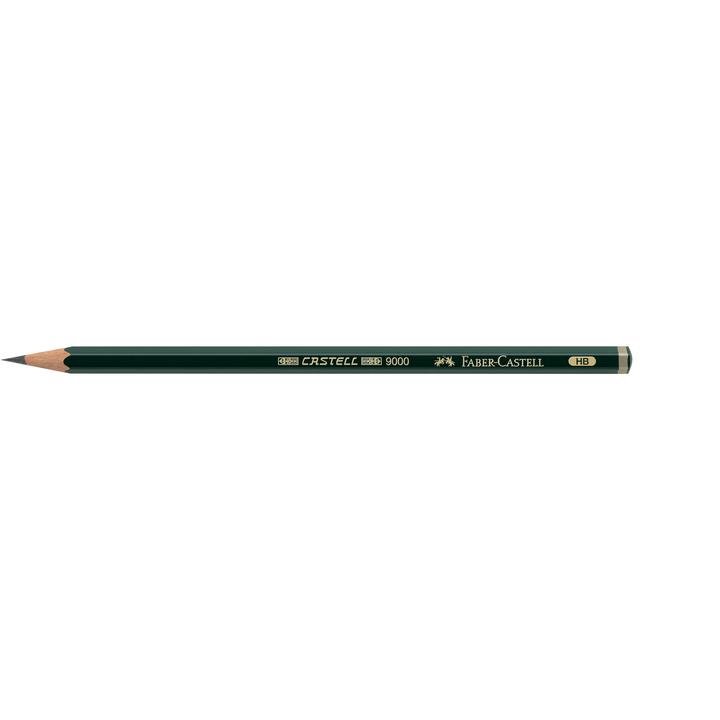 FABER-CASTELL GRAPHITE PENCIL CASTELL9000 HB - Al Masam Stationery LLC Main image