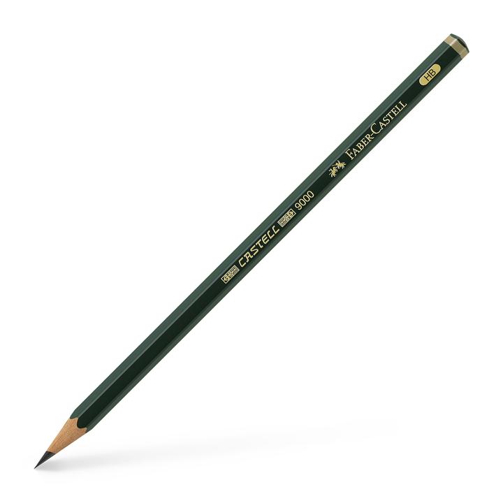 FABER-CASTELL GRAPHITE PENCIL CASTELL9000 HB - Al Masam Stationery LLC