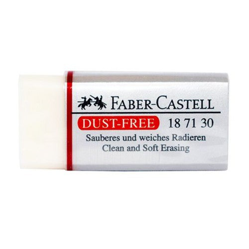 FABER-CASTELL Dust Free Eraser w Sleeve - FCM187130 - Al Masam Stationery LLC