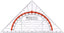 FABER-CASTELL Triangle + handle FC blister 14cm - Al Masam Stationery LLC