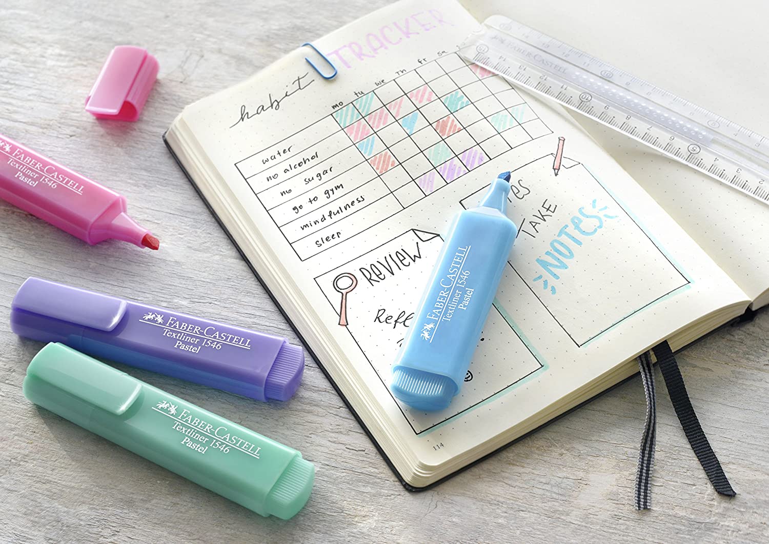 FABER-CASTELL Highlighter TL 1546 - Al Masam Stationery LLC