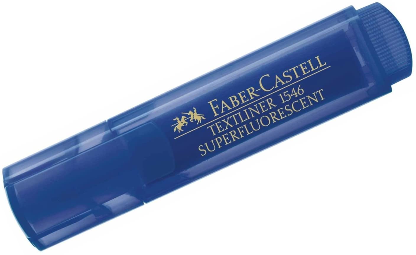 FABER-CASTELL Highligter TEXTLINER 1546 blue - Al Masam Stationery LLC Main image