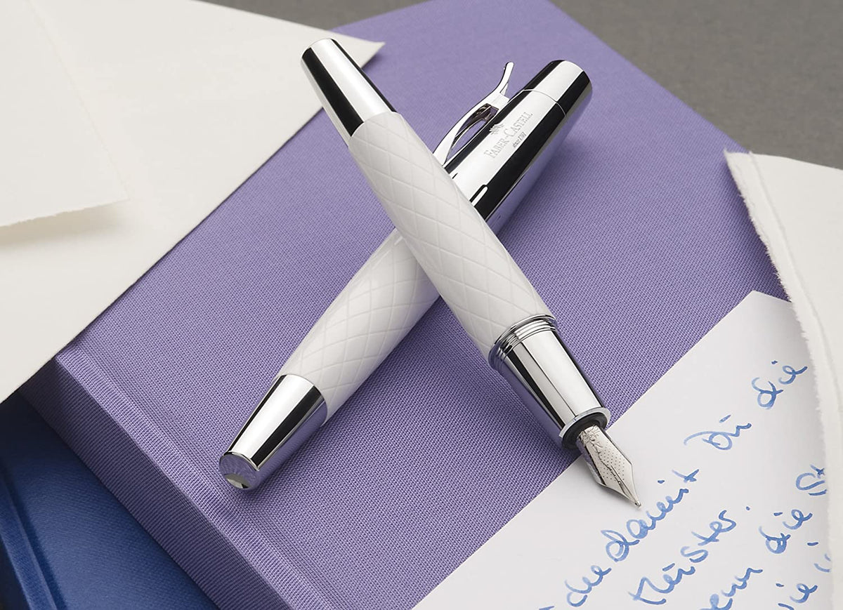 Wht Aetfrenygi FABER-CASTELL I/ROLLER EMOTION RHOMBUS WHT – Al Masam Stationery LLC
