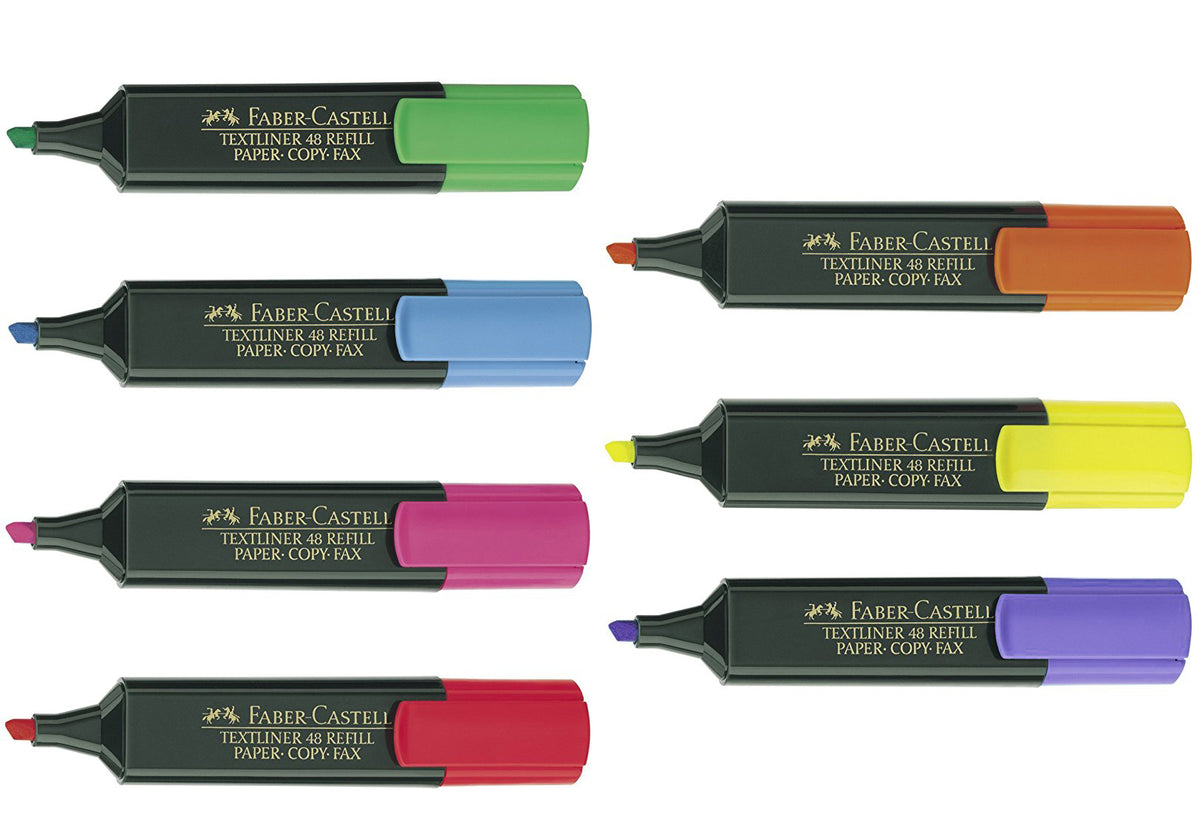 Highlighter Fabercastle Red - Al Masam Stationery LLC Main image