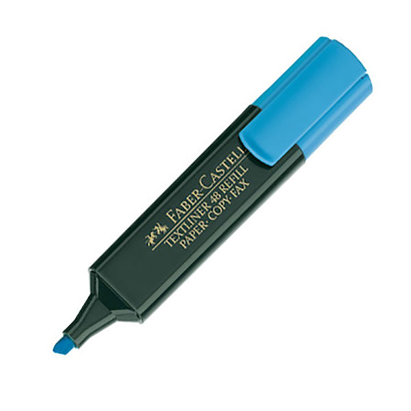 FABER-CASTELL Classic Highlighter Blue - Al Masam Stationery LLC Main image