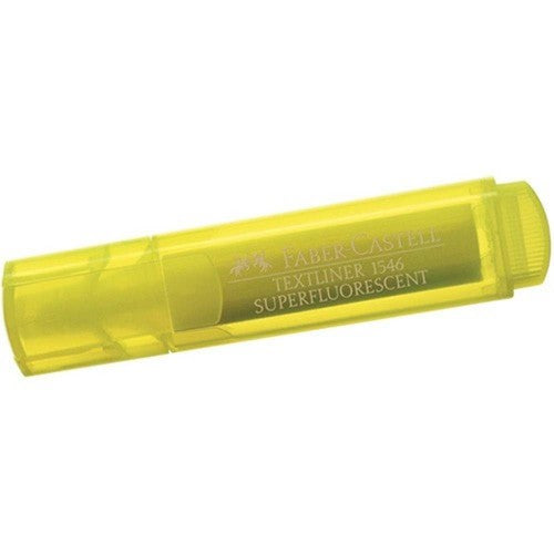 FABER-CASTELL Super-Fluorescent Highlighter Yellow - Al Masam Stationery LLC Main image