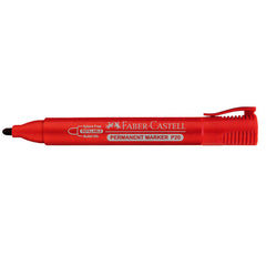 FABER-CASTELL PERM/MARKER RED B/C OF 1 B/TIP