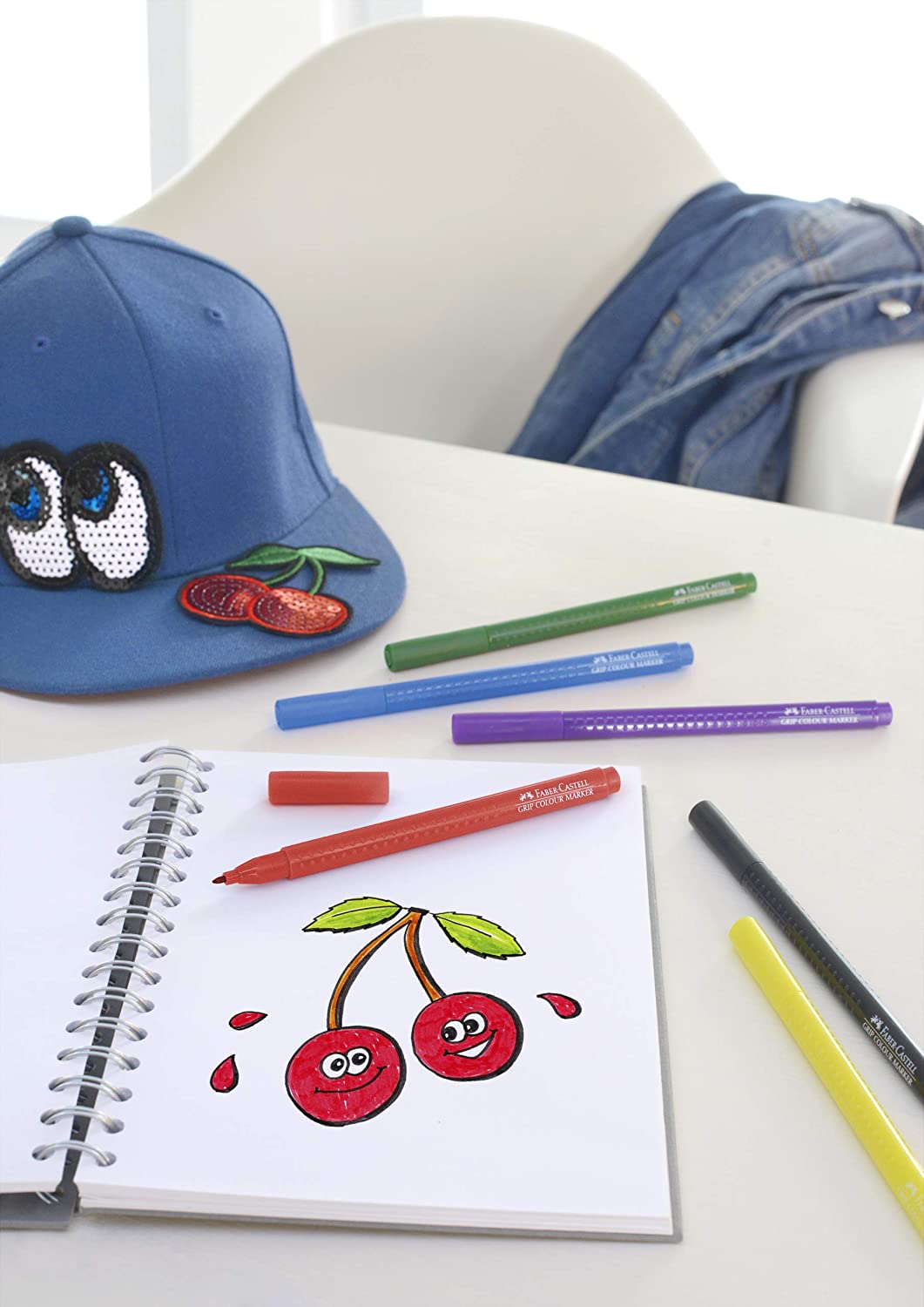 FABER-CASTELL Grip Color Markers - Al Masam Stationery LLC