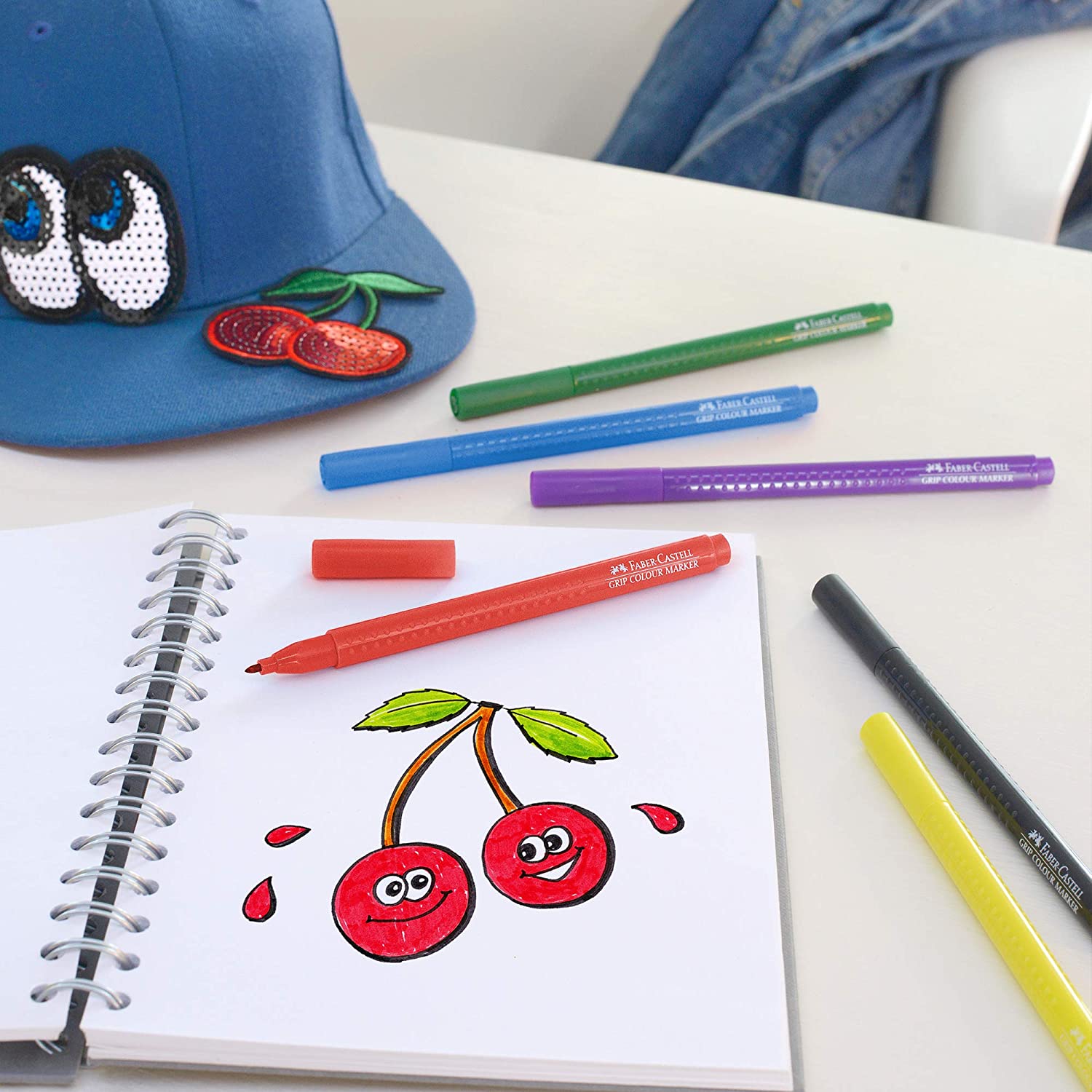 FABER-CASTELL Grip Color Markers - Al Masam Stationery LLC
