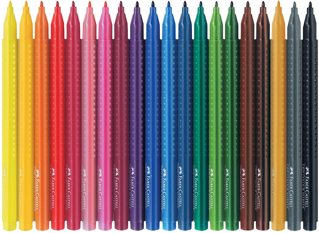 FABER-CASTELL Grip Color Markers - Al Masam Stationery LLC