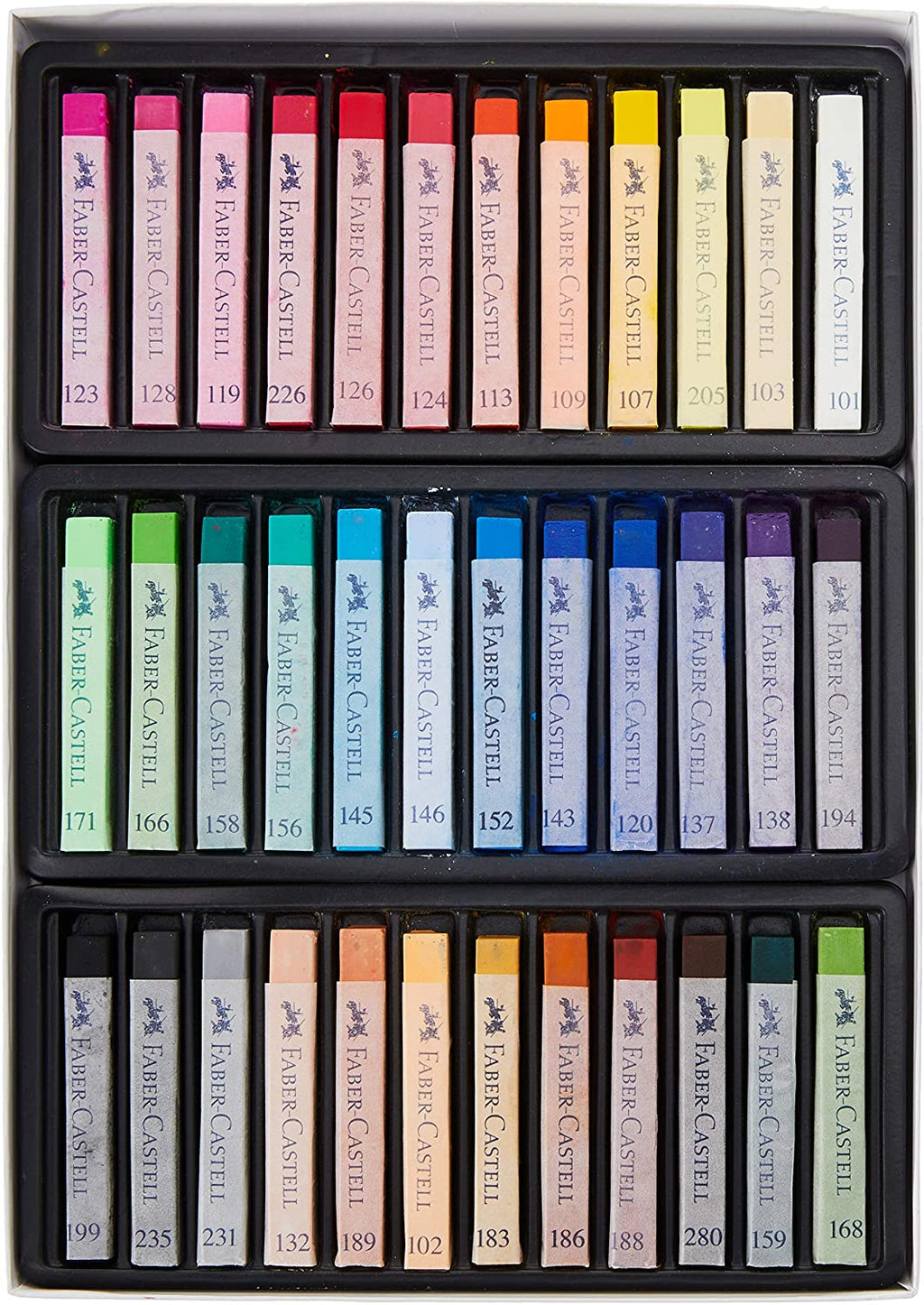 FABER-CASTELL Creative Studio Soft Pastels Full Length - (Pack of 36) - Al Masam Stationery LLC