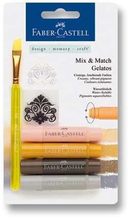 FABER-CASTELL Water soluble crayons Gelatos Neutral - Al Masam Stationery LLC Main image